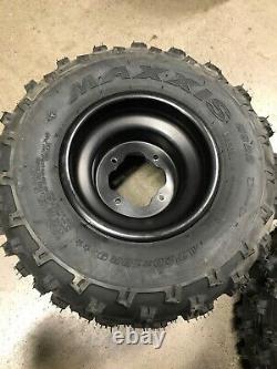 Rear Oem Wheels & Maxxis Tires Yfz450r Banshee Blaster Raptor 20x10x9