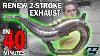 Renew 2 Stroke Pipes In 40 Minutes Easy Yamaha Banshee