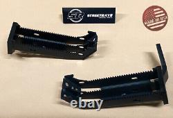 SR Yamaha Banshee 87-06 Extended Wider Foot Pegs Footpegs Set with kick-up