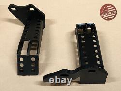 SR Yamaha Banshee Extended Wider Widened Foot Pegs with kick up (Made in USA)
