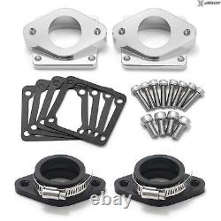 Split Intake Manifolds Boots 33 34 35mm Carbs Carburetors for Yamaha Banshee 350