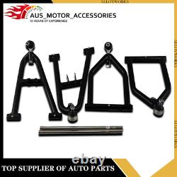 Upper Lower A-Arms+2+1 Adjustable For 1987 1988-2006 Yamaha Banshee 350 YFZ350