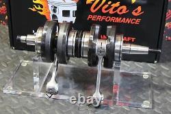 Vito's Banshee crank crankshaft 4mm stroker short rod 110mm HIGH PERFORMANCE