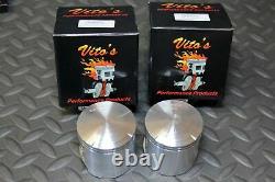 Vito's Performance Super Stock Banshee Pistons + Gasket Kit 8Hp Over Stock 65.5