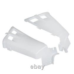 White For Yamaha Banshee350 1987-2006 Gas Tank Side Cover Radiator Grill Plastic