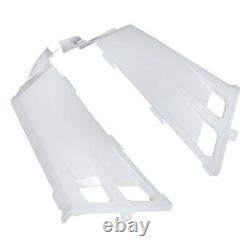 White For Yamaha Banshee350 1987-2006 Gas Tank Side Cover Radiator Grill Plastic