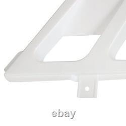 White For Yamaha Banshee350 1987-2006 Gas Tank Side Cover Radiator Grill Plastic