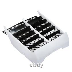 White For Yamaha Banshee350 1987-2006 Gas Tank Side Cover Radiator Grill Plastic