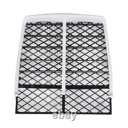 White For Yamaha Banshee350 1987-2006 Gas Tank Side Cover Radiator Grill Plastic