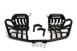 XFR Yamaha Banshee Pro Peg FOOT PEG HEEL GUARD Nerf bars PSE203-MBK MATTE BLACK