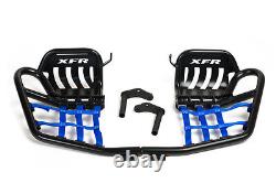 XFR Yamaha Banshee Pro Peg FOOT PEG HEEL GUARD Nerf bars PSE203-MBK MATTE BLACK