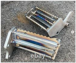 YAMAHA BANSHEE Triple-Row 3? Foot Pegs (Allow use of OEM heel guards and nerfs!)