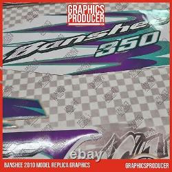 Yamaha Banshee 2010 Purple Graphics Decals Stickers Custom Orders Contact Us