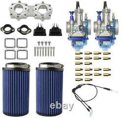 Yamaha Banshee 350 34mm PWK RACE Carbs set Carburetors billet intake powerjet