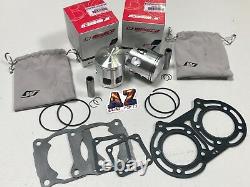 Yamaha Banshee 350 65.50mm +1.5 Wiseco Pro Lite Pistons Piston Set & Gaskets Kit