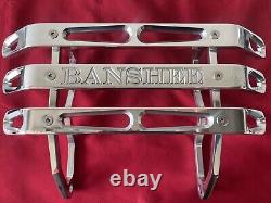 Yamaha Banshee 350 ATV Billet Front Bumper Polished Made By Protech Design