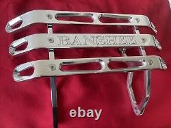 Yamaha Banshee 350 ATV Billet Front Bumper Polished Made By Protech Design