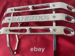 Yamaha Banshee 350 ATV Billet Front Bumper Polished Made By Protech Design