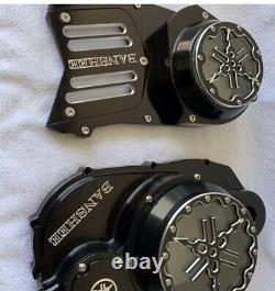 Yamaha Banshee 350 Atv CNC Combo Clutch Lock Up Cover And Stator Cover