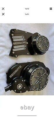 Yamaha Banshee 350 Atv CNC Combo Clutch Lock Up Cover And Stator Cover