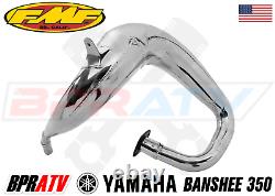 Yamaha Banshee 350 FMF Full Exhaust Fatty Pipes PowerCore 2 II Silencers Set Kit
