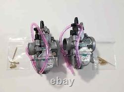 Yamaha Banshee 350 Genuine Keihin PWK 28mm 28 Carb Carburetor Pair (Set of 2)