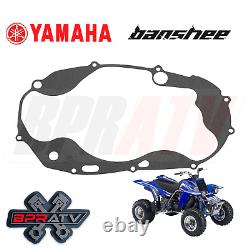 Yamaha Banshee 350 WISECO CNC Black Billet Clutch Basket Gasket & BPR Clutch Kit