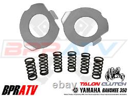 Yamaha Banshee 350 WISECO CNC Black Billet Clutch Basket Gasket & BPR Clutch Kit