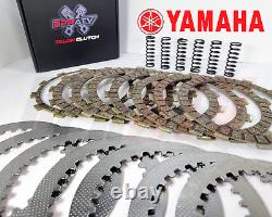 Yamaha Banshee 350 WISECO CNC Black Billet Clutch Basket Gasket & BPR Clutch Kit