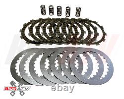 Yamaha Banshee 350 WISECO CNC Black Billet Clutch Basket Gasket & BPR Clutch Kit