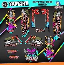 Yamaha Banshee 350 decals graphics stickers full kit new Banshee350