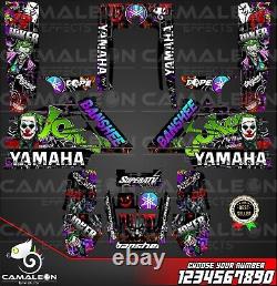 Yamaha Banshee 350 decals graphics stickers full kit new Banshee350 ATV