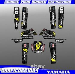 Yamaha Banshee 350 full graphics kit stickers decals atv