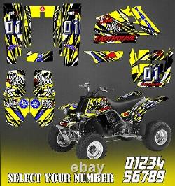 Yamaha Banshee 350 full graphics kit stickers decals atv