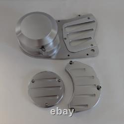 Yamaha Banshee 3 Piece Stator Cover + Side Cover Set / Ball MILL