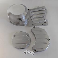 Yamaha Banshee 3 Piece Stator Cover + Side Cover Set / Ball MILL