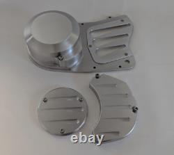 Yamaha Banshee 3 Piece Stator Cover + Side Cover Set / Ball MILL