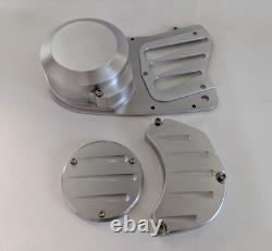 Yamaha Banshee 3 Piece Stator Cover + Side Cover Set / Ball MILL