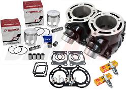 Yamaha Banshee 66mm +2 Cylinder Pair Wiseco Pistons Top End Gaskets Top End Kit