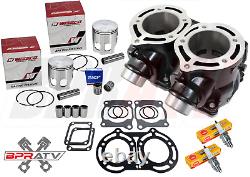 Yamaha Banshee 66mm +2 Cylinder Pair Wiseco Pistons Top End Gaskets Top End Kit