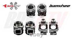 Yamaha Banshee 66mm +2 Cylinder Pair Wiseco Pistons Top End Gaskets Top End Kit