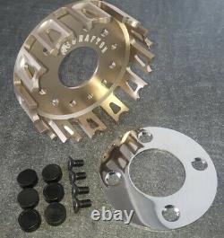 Yamaha Banshee Aluminium Clutch Basket / Boss Kit Titanium / Pressure Plate