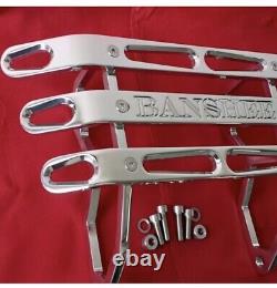 Yamaha Banshee Atv New Style Front Bumper Polished to a Mirror Finish Slots