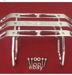 Yamaha Banshee Atv New Style Front Bumper Polished to a Mirror Finish Slots