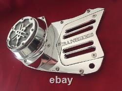 Yamaha Banshee Atv Nicest Polished Stator Cover Clear Lexan Lens Fits All Years