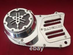 Yamaha Banshee Atv Nicest Polished Stator Cover Clear Lexan Lens Fits All Years