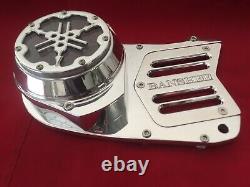 Yamaha Banshee Atv Nicest Polished Stator Cover Clear Lexan Lens Fits All Years