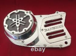 Yamaha Banshee Atv Nicest Polished Stator Cover Clear Lexan Lens Fits All Years