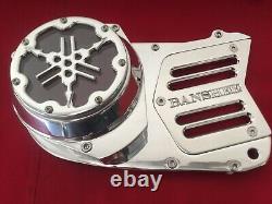 Yamaha Banshee Atv Nicest Polished Stator Cover Clear Lexan Lens Fits All Years