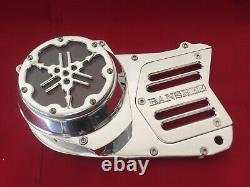 Yamaha Banshee Atv Nicest Polished Stator Cover Clear Lexan Lens Fits All Years